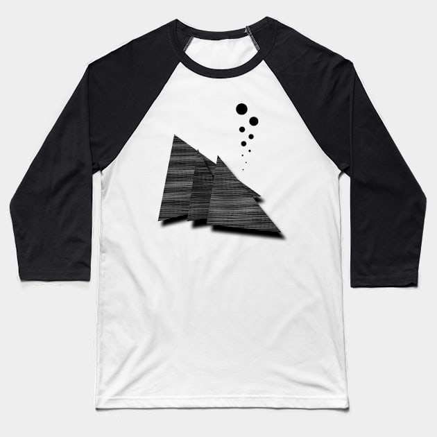 Shape Baseball T-Shirt by stefy